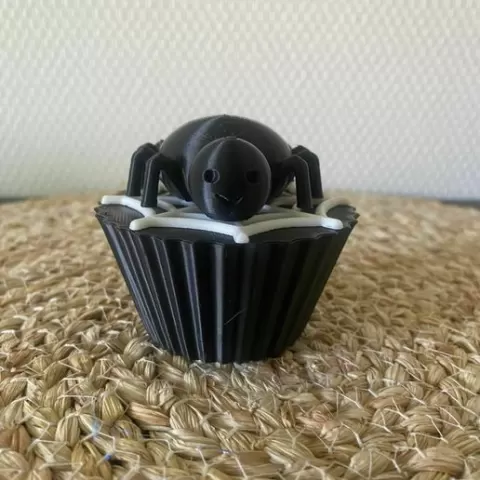 Spider cupcake