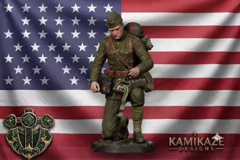 WW1 American Infantry Soldier 2