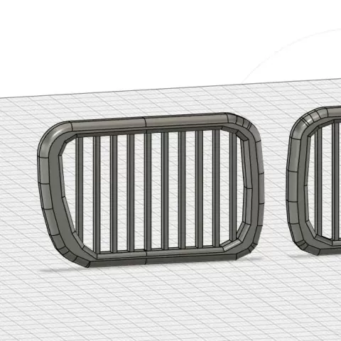 bmw e36 1/10 grills - ClapBox LLC.