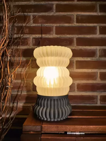 Leña lamp