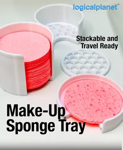Make-Up Sponge Holder and Travel Kit
