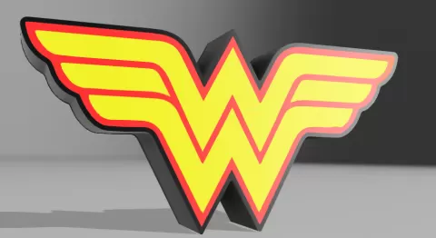 Wonder Woman light box
