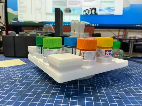 Gridfinity 4x4 Rotating Base Plate