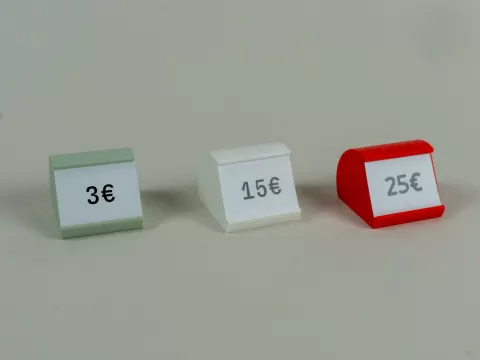 Prize tag