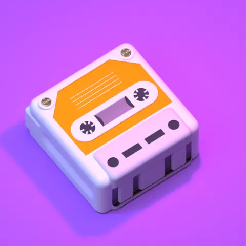 Cassette Keycap