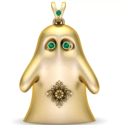 Cute Ghost Charm Pendant