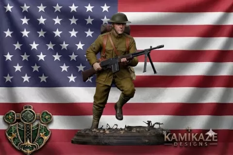 WW1 American Infantry Soldier 1
