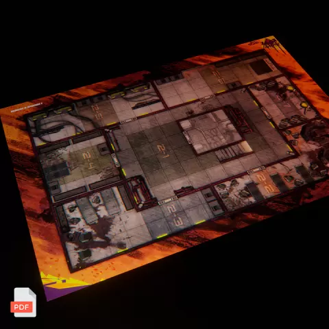 Battle map B - S02E01 by Metal Quest