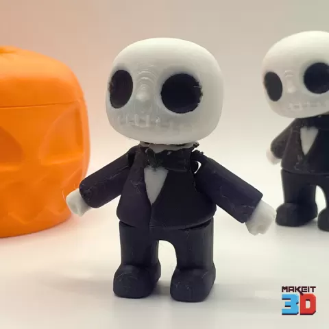 3D Printable Jack Articulated Flexi by Brandon