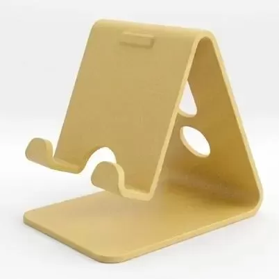 Support téléphone bureau minimaliste — Impression 3DSupport