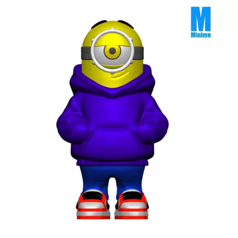 Hooded Minion - MiniMe 3d