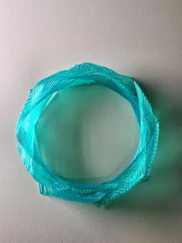 Twisted CrossLoop Bracelet