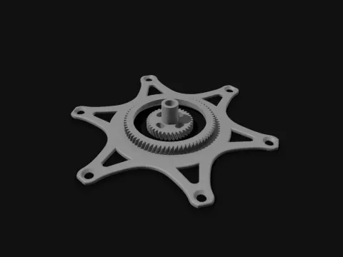 FFBeast Helical Encoder Gears (36T / 72T)