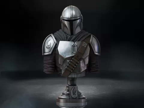 The Mandalorian Bust