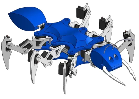 Ant Robot Project- مشروع روبوت مستوحى من الحشرة النملة