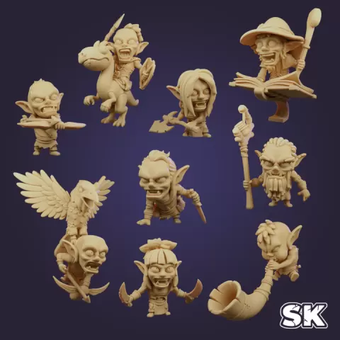 Goblin Warband by StoneKing