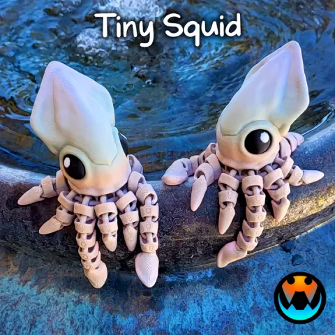 Tiny Squid by Cinderwing3D