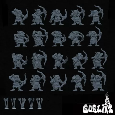 Goblin Archer Unit by Gublinz