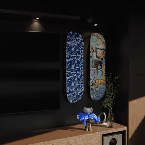 SKATEBOARD WALL MOUNT