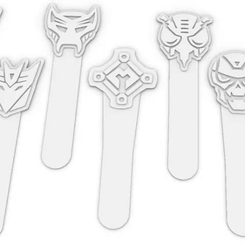 Transformers Bookmark Bundle