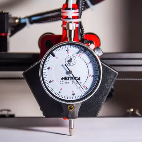 Comparator holder for Tevo Flash bed leveling