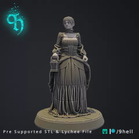Human Female Inn Keeper by 9hell