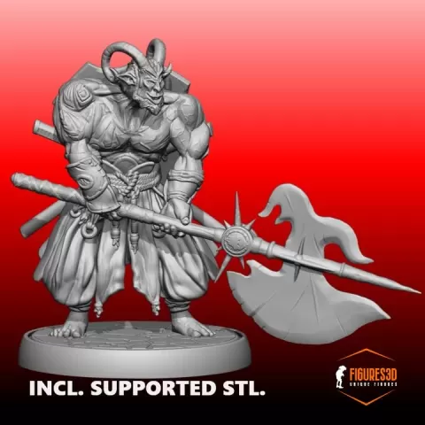 devil hafling by Figures3d