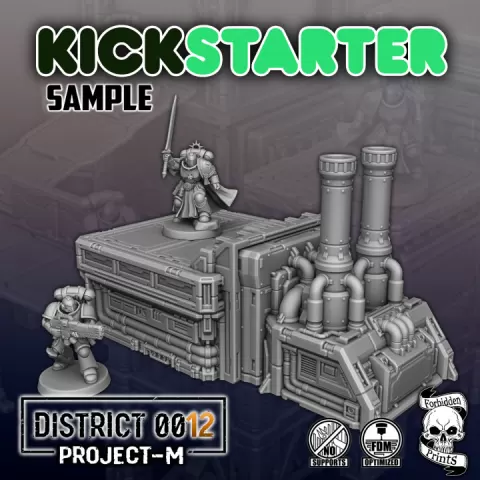 District 0012 Project-M Sample 3 by Forbidden Prints