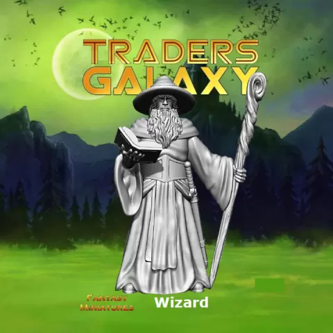 Wizard by Traders Galaxy Miniatures and Games