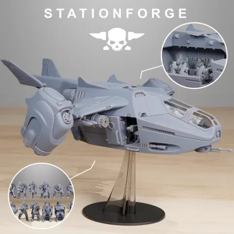 Vaskar Dropship by Station Forge