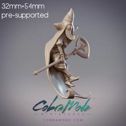 Gravity Mage - Thuraya, Tannit Geometer (Pre-Supported) by CobraMode
