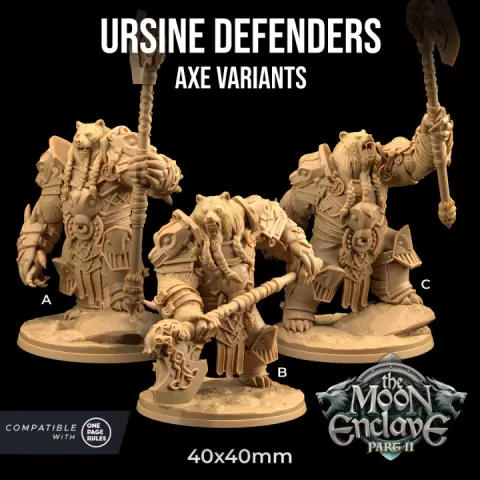 Ursine Defenders | PRESUPPORTED | The Moon Enclave Pt. 2 by The Dragon Trappers Lodge