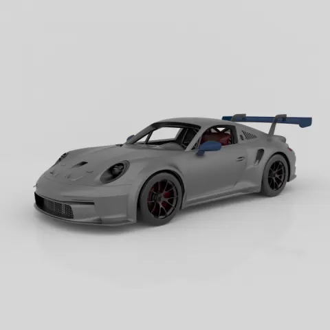 Racing Car 911 GT3 2021 Motorsport Ready to Print STL Files by demis sarda