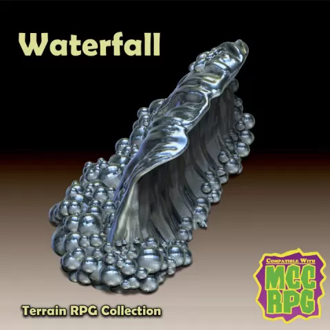 Waterfall Terrain by Dark-Platypus Studio