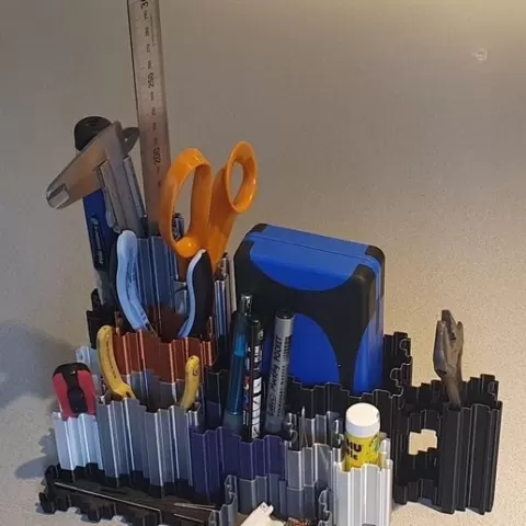 Modular desktop organizer