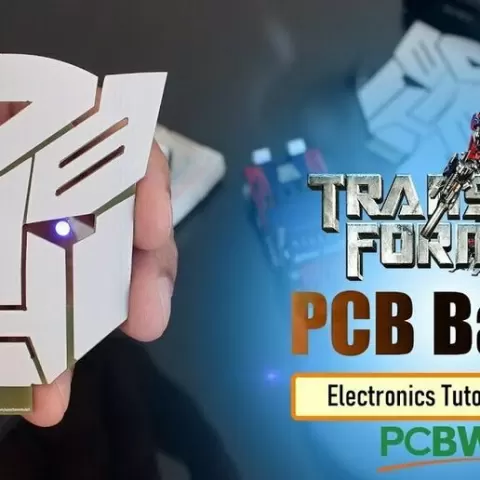 Transformers PCB BADGE