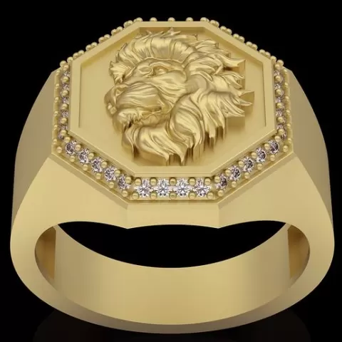 Lion ring