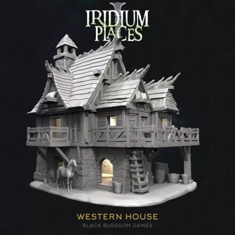 IDP01S05 Western House :: Iridium Places 1 :: Black Blossom Games by Black Blossom Games
