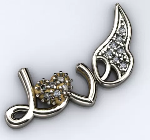 love Heart pendant