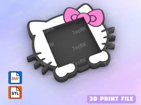 Post-It, Sticky Note Holder KITTEN - HELLO KITTY - TeoRk