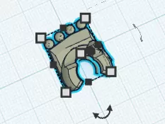 Right Hand Articulated