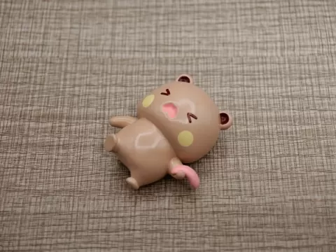 情侣熊系列-躺地上撒娇布布（Couple Bear-Cuddling on Ground bubu） - JZD