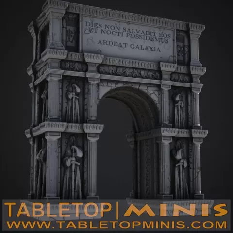 Large Roman Style Archway by TableTopMinis