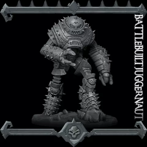 KICKSTARTER is Live! Battlebuilt Juggernaut by RocketPigGames