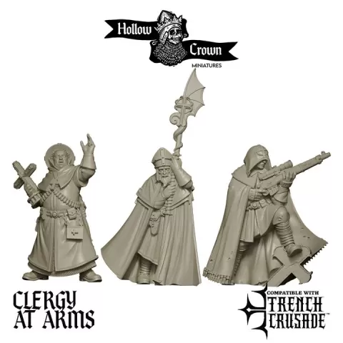 Cruciform Order of St George Clergy at Arms by Hollow Crown Miniatures