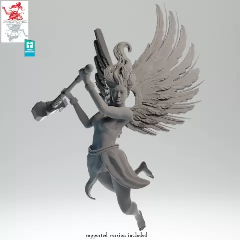 Deva Astral Female by 2moronic miniatures