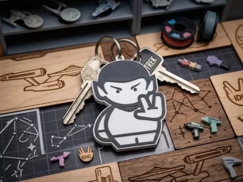 Portachiavi Comandante Spock