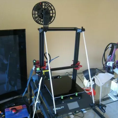 CR-10S Pro Frame Brace (light version) 10mm REMIX