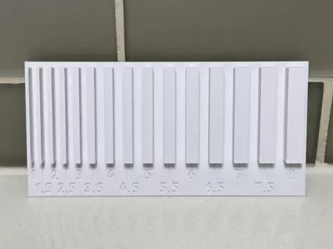 Wall Sizes (Calibration & Quick Reference Tool)