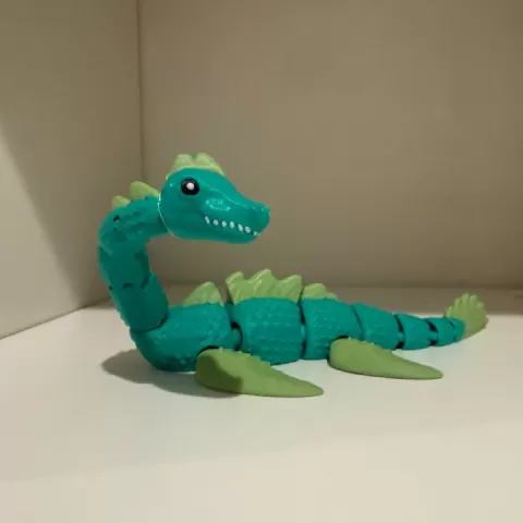 Loch Ness Monster by CritterCave3D